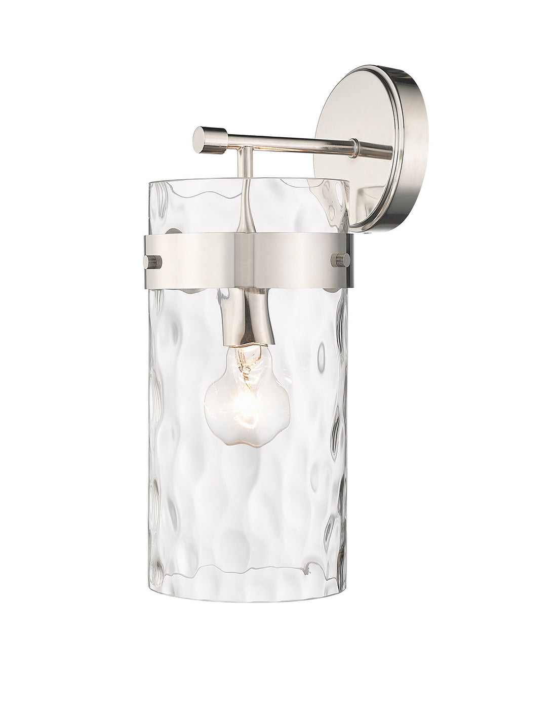 Z-Lite - 3035-1SL-PN - One Light Wall Sconce - Fontaine - Polished Nickel