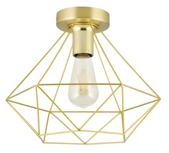 Eglo USA - 43678A - LED Ceiling Light - Tarbes - Brushed Brass