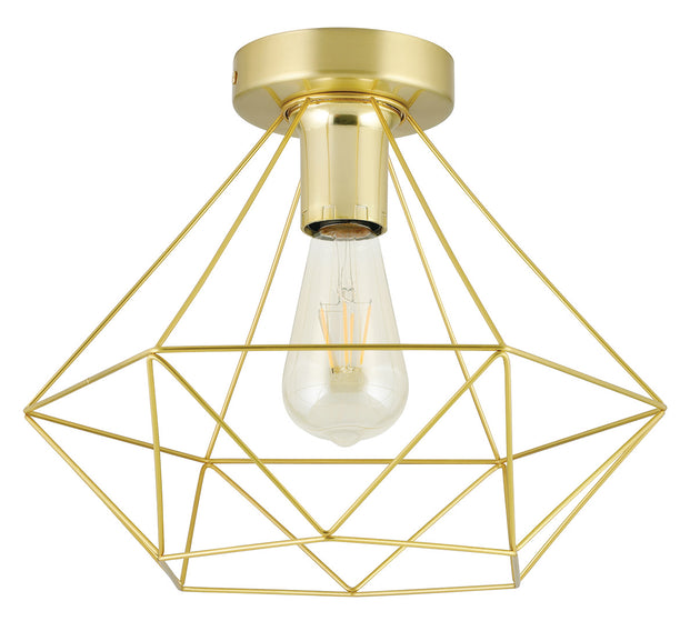 Eglo USA - 43678A - LED Ceiling Light - Tarbes - Brushed Brass