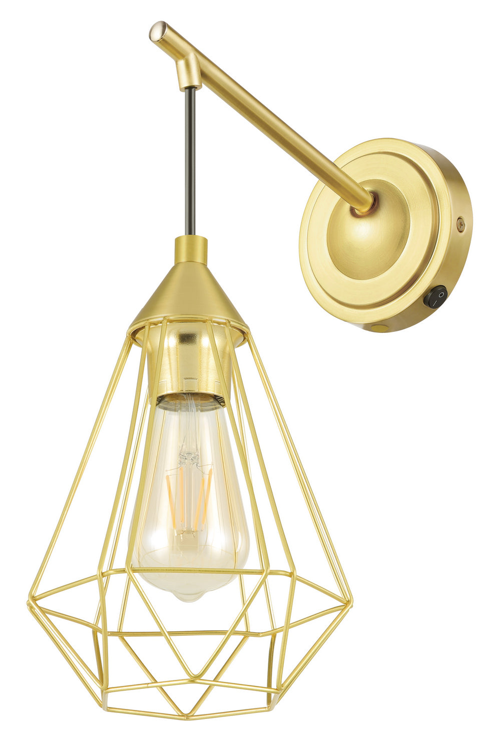 Eglo USA - 43684A - LED Wall Sconce - Tarbes - Brushed Brass