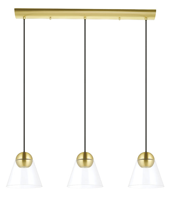 Eglo USA - 99629A - LED Pendant - Cerasella - Brushed Brass