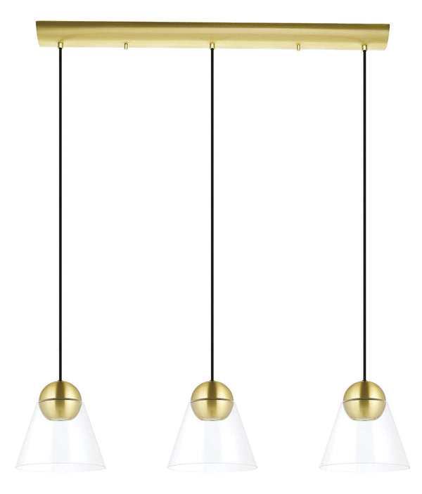 Eglo USA - 99629A - LED Pendant - Cerasella - Brushed Brass