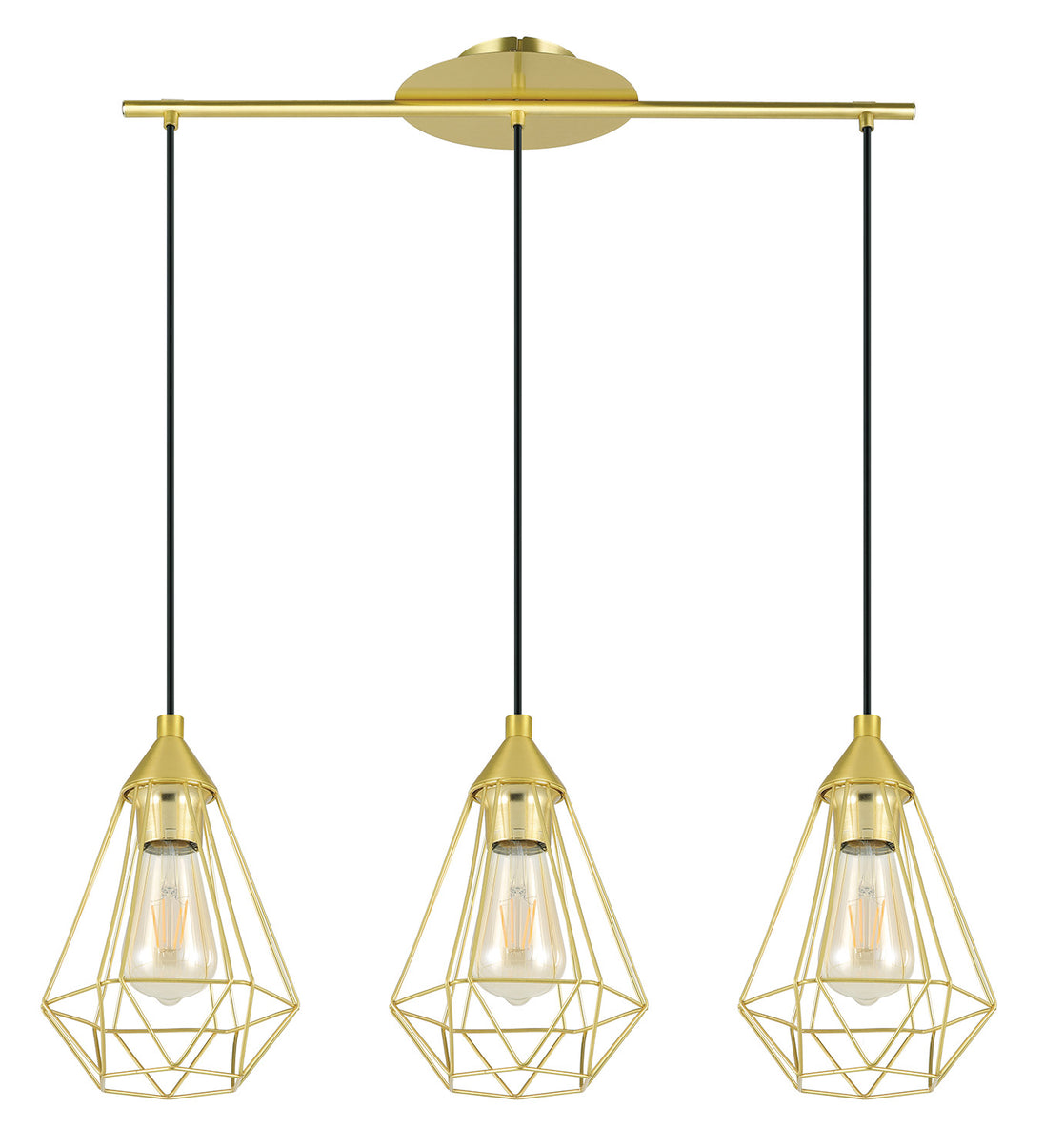 Eglo USA - 43682A - LED Linear Pendant - Tarbes - Brushed Brass