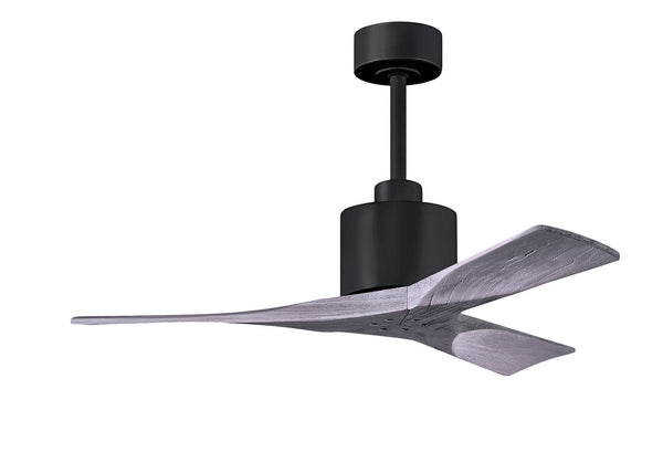 Matthews Fan Company - NK-BK-BW-42 - 42"Ceiling Fan - Nan - Matte Black