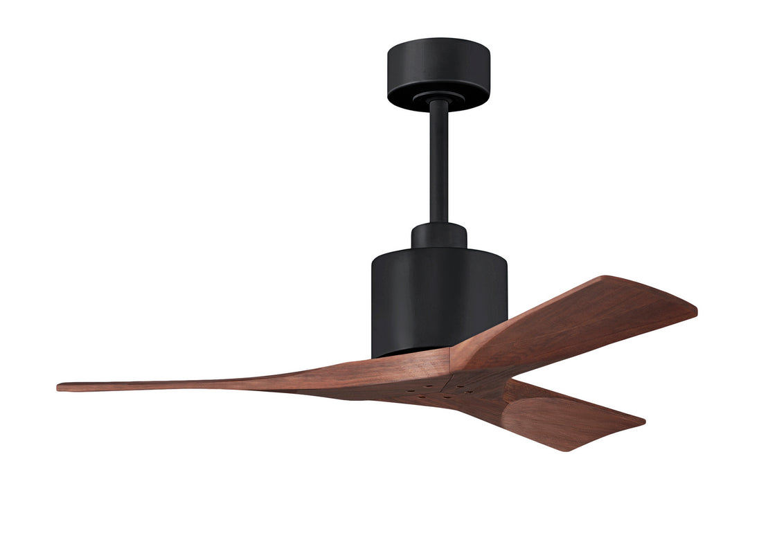 Matthews Fan Company - NK-BK-WA-42 - 42"Ceiling Fan - Nan - Matte Black