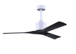 Matthews Fan Company - NK-MWH-BK-52 - 52"Ceiling Fan - Nan - Matte White