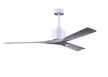 Matthews Fan Company - NK-MWH-BW-60 - 60"Ceiling Fan - Nan - Matte White