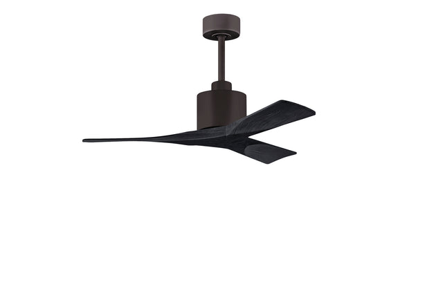 Matthews Fan Company - NK-TB-BK-42 - 42"Ceiling Fan - Nan - Textured Bronze