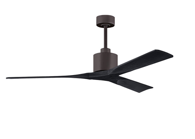 Matthews Fan Company - NK-TB-BK-60 - 60"Ceiling Fan - Nan - Textured Bronze