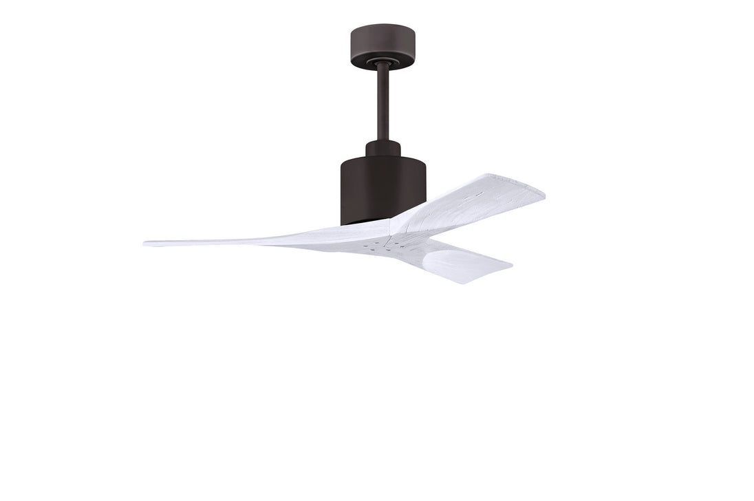 Matthews Fan Company - NK-TB-MWH-42 - 42"Ceiling Fan - Nan - Textured Bronze