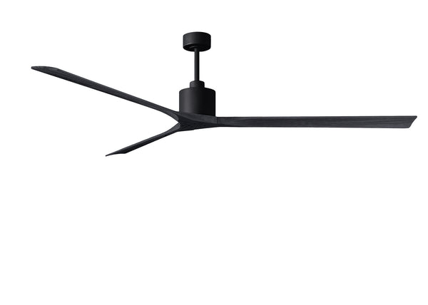 Matthews Fan Company - NKXL-BK-BK-90 - 90"Ceiling Fan - Nan XL - Matte Black