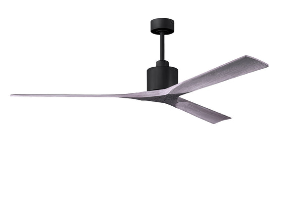 Matthews Fan Company - NKXL-BK-BW-72 - 72"Ceiling Fan - Nan XL - Matte Black