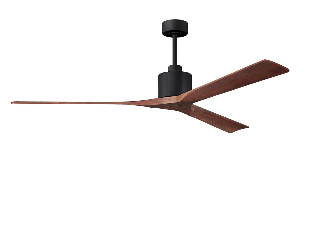 Matthews Fan Company - NKXL-BK-WA-72 - 72"Ceiling Fan - Nan XL - Matte Black