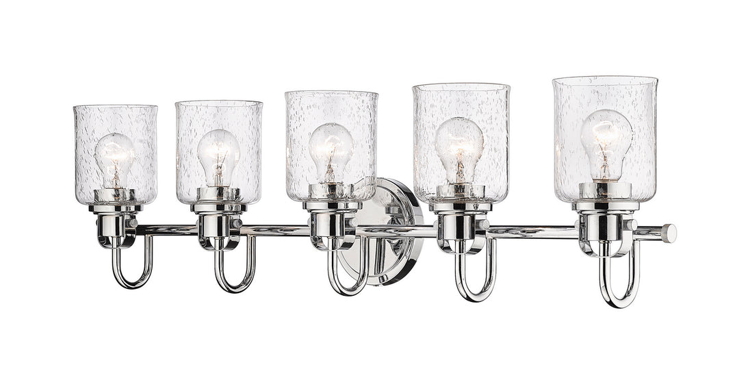 Z-Lite - 340-5V-CH - Five Light Vanity - Kinsley - Chrome