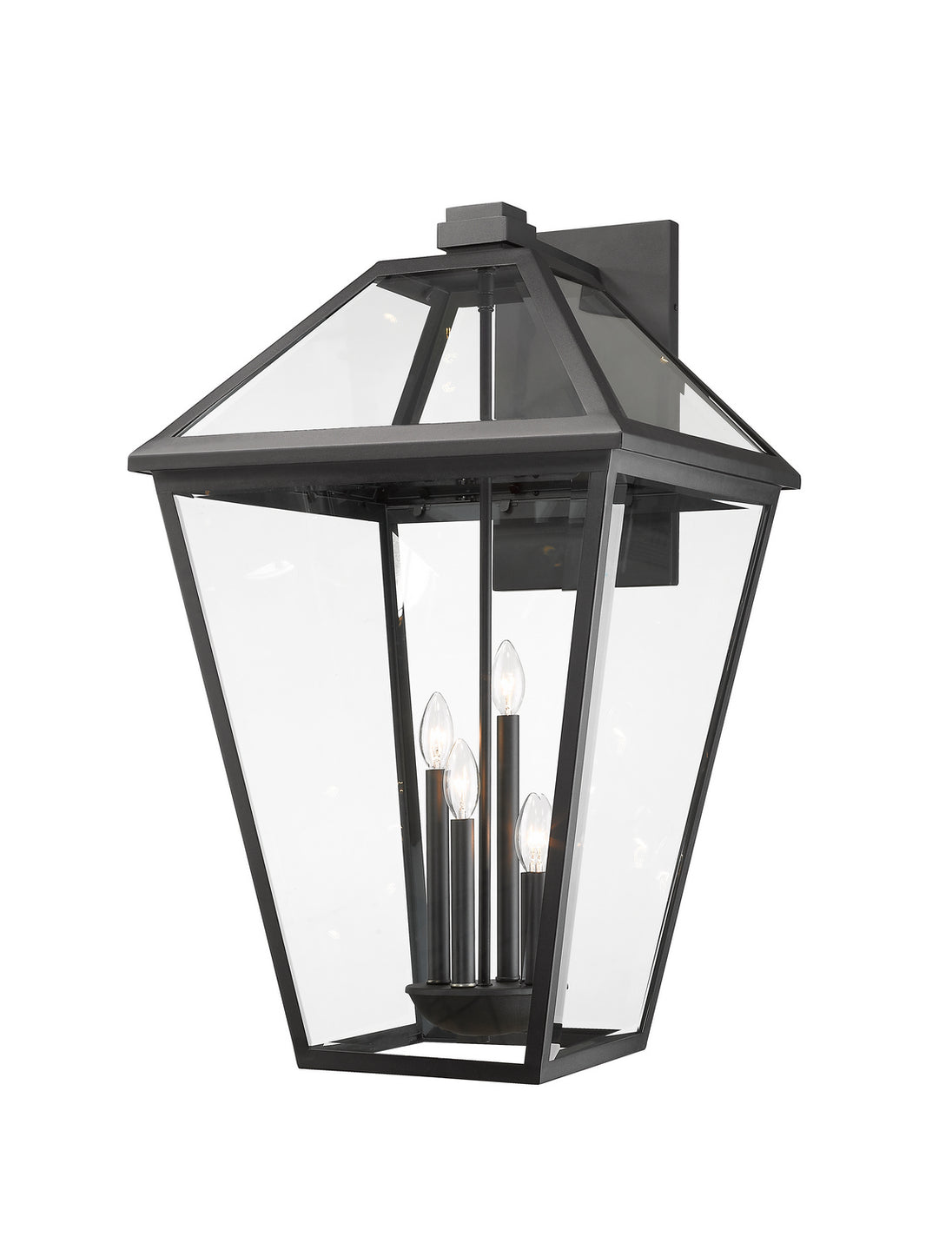 Z-Lite - 579XLX-BK - Four Light Outdoor Wall Sconce - Talbot - Black