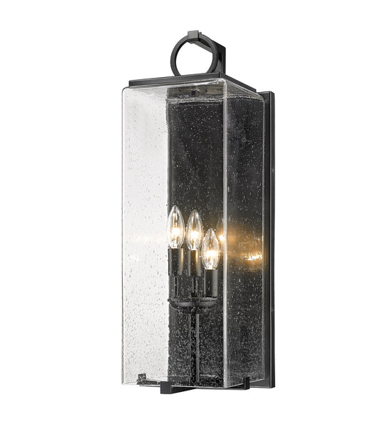 Z-Lite - 592B-BK - Three Light Outdoor Wall Sconce - Sana - Black