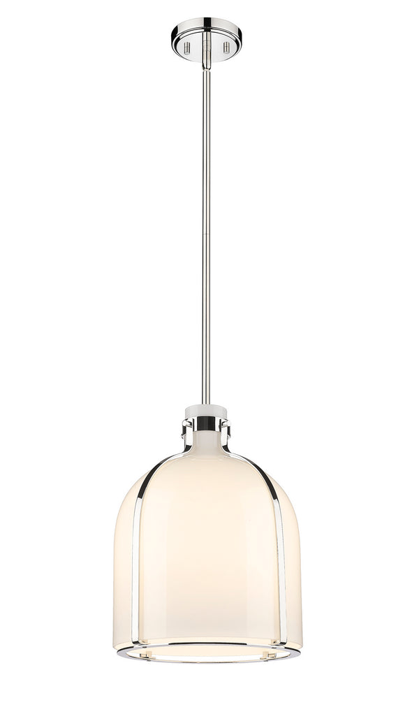 Z-Lite - 818-12PN - One Light Pendant - Pearson - Polished Nickel