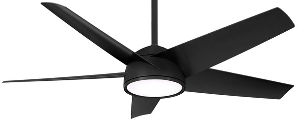 Minka Aire - F781L-CL - 58"Outdoor Ceiling Fan - Chubby - Black