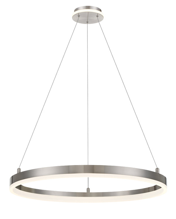 George Kovacs - P1912-084-L - LED Pendant - Recovery - Brushed Nickel