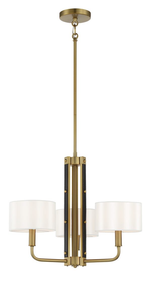 Minka-Lavery - 2783-695 - Three Light Chandelier - Chelsea - Soft Brass