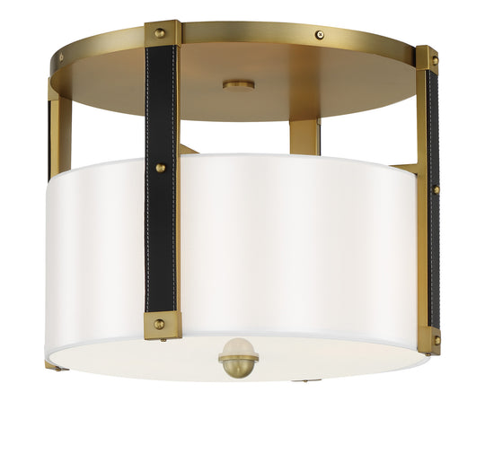 Minka-Lavery - 2784-695 - Four Light Semi Flush Mount - Chelsea - Soft Brass