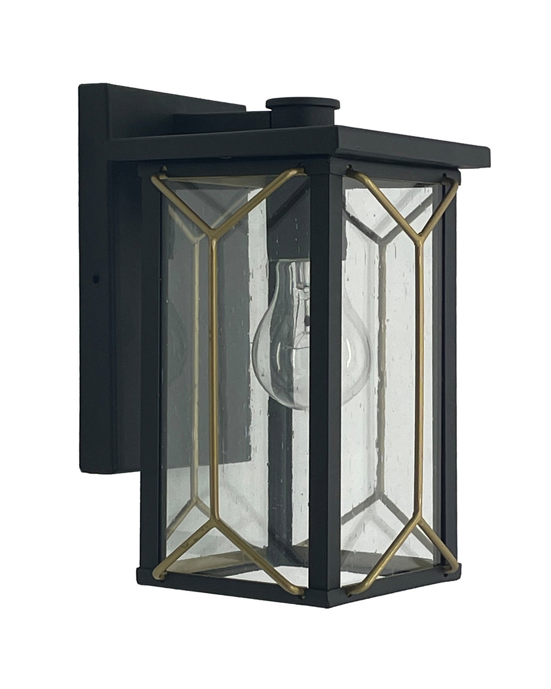 Minka-Lavery - 72801-727 - One Light Outdoor Wall Mount - Hillside Manor - Sand Coal And Mystic Gold