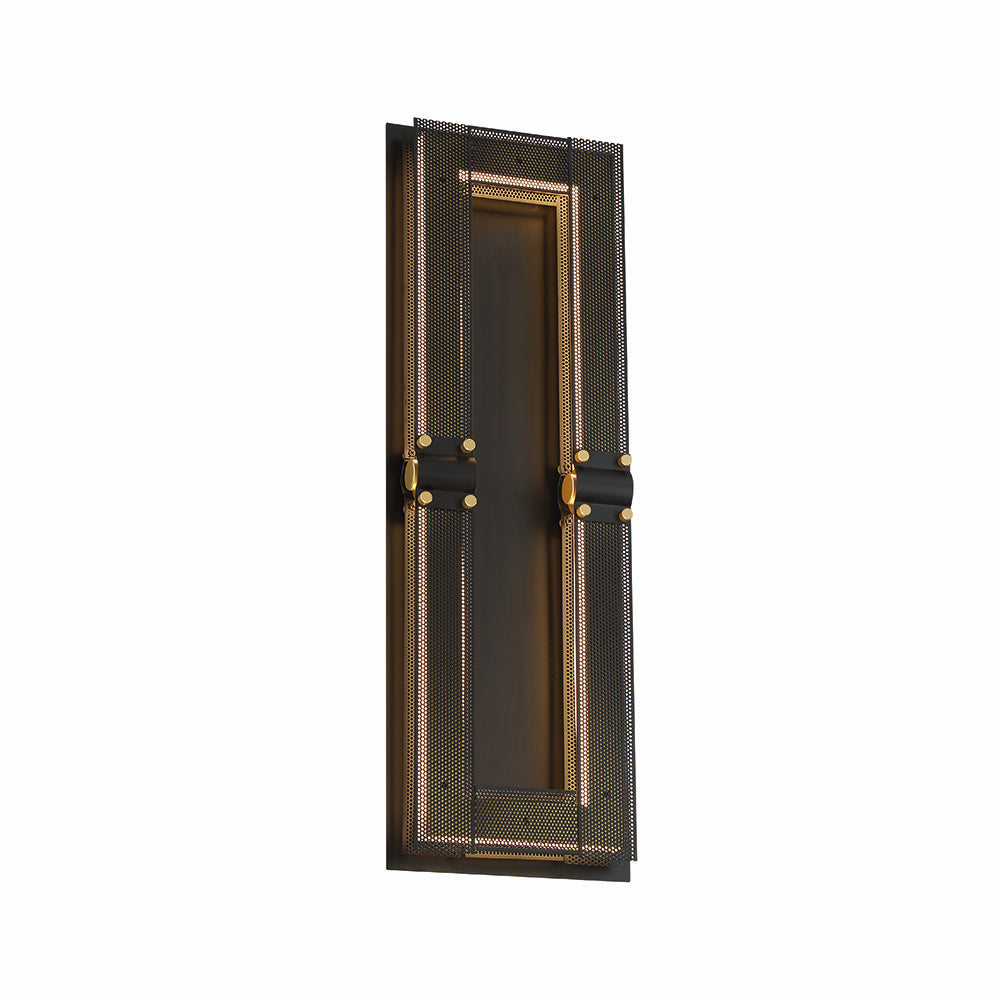 Eurofase - 42716-013 - LED Outdoor Wall Sconce - Admiral - Black/Gold