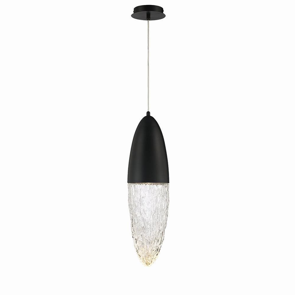 Eurofase - 43857-025 - One Light Pendant - Ecrou - Black