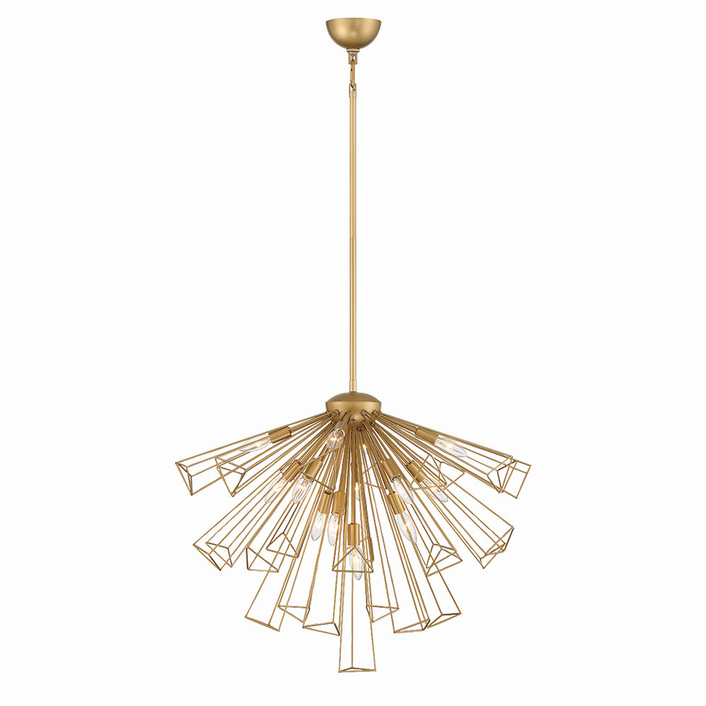 Eurofase - 43863-027 - 13 Light Chandelier - Dendelio - Gold