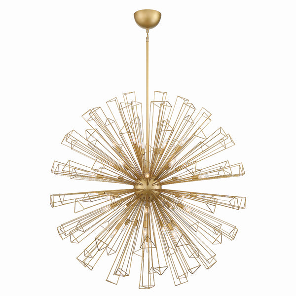 Eurofase - 43865-025 - 35 Light Chandelier - Dendelio - Gold