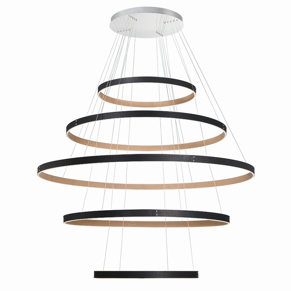 Eurofase - 43901-012 - LED Chandelier - Verdura - Black / Brown