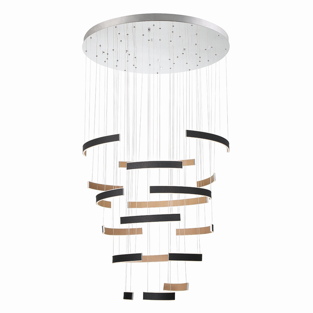 Eurofase - 43902-019 - LED Chandelier - Verdura - Black / Brown