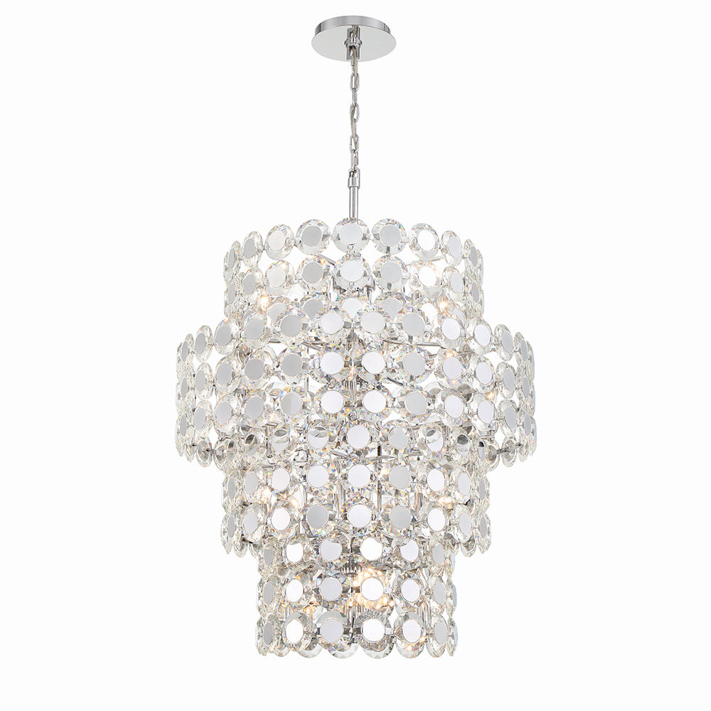 Eurofase - 44289-010 - 24 Light Chandelier - Perrene - Chrome