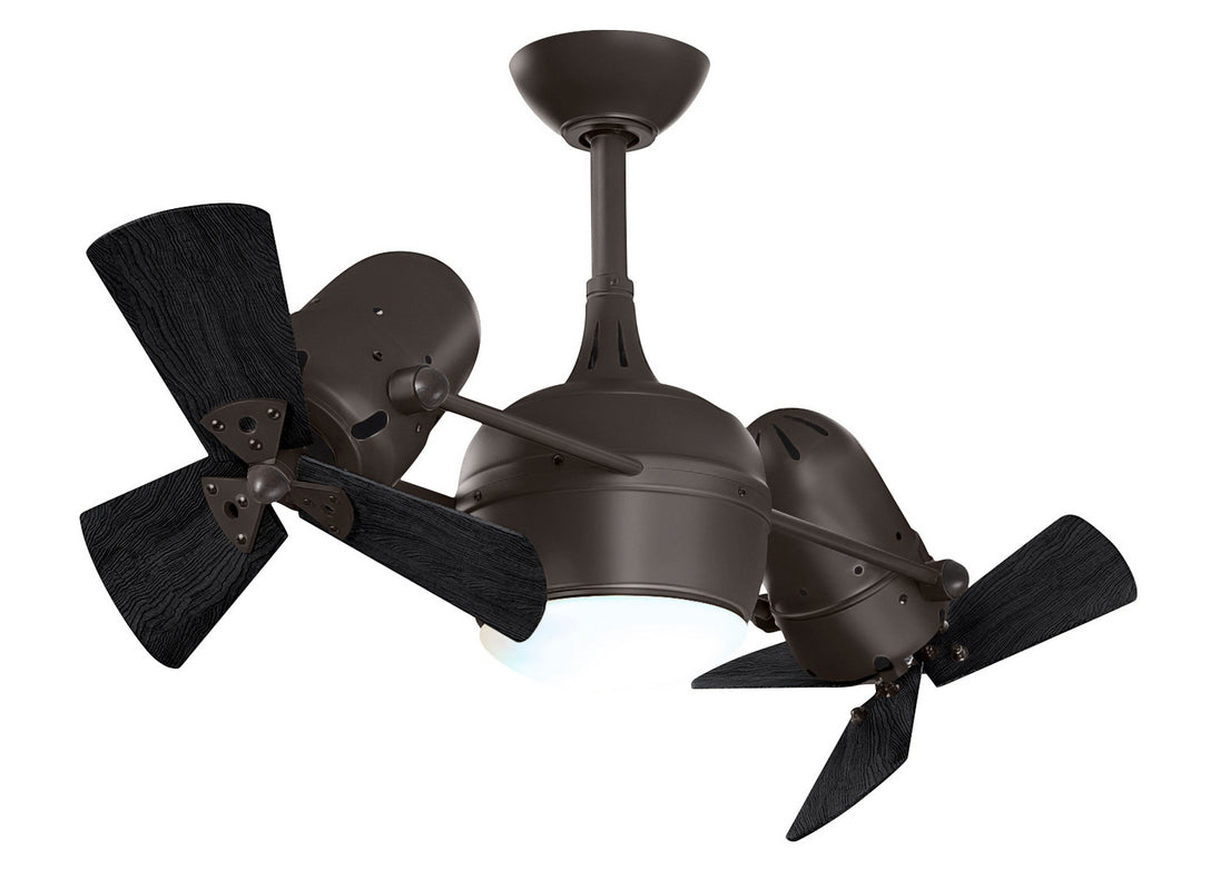 Matthews Fan Company - DGLK-TB-WDBK - 41"Ceiling Fan - Dagny - Textured Bronze