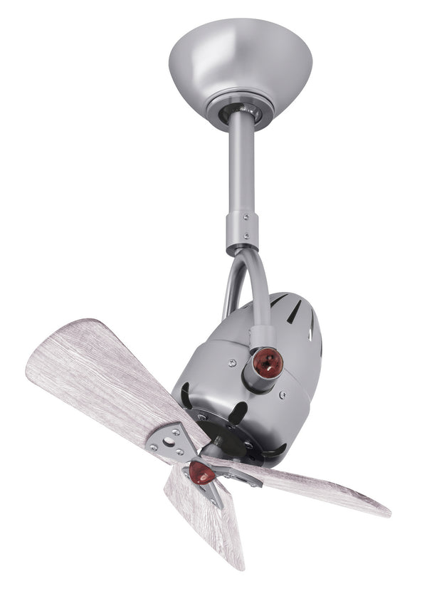 Matthews Fan Company - DI-BN-WDBW - 16"Ceiling Fan - Diane - Brushed Nickel