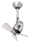 Matthews Fan Company - DI-CR-WDBW - 16"Ceiling Fan - Diane - Polished Chrome