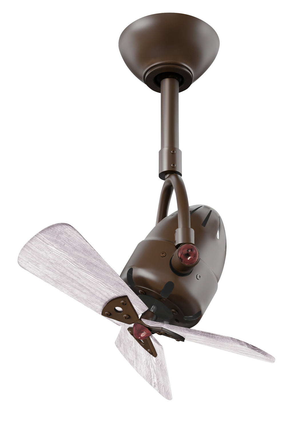 Matthews Fan Company - DI-TB-WDBW - 16"Ceiling Fan - Diane - Textured Bronze