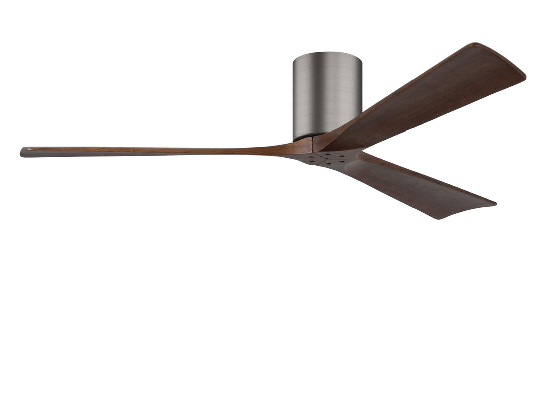 Matthews Fan Company - IR3H-BP-WA-60 - 60"Ceiling Fan - Irene - Brushed Pewter