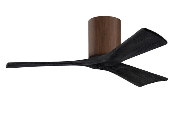 Matthews Fan Company - IR3H-WN-BK-42 - 42"Ceiling Fan - Irene - Walnut