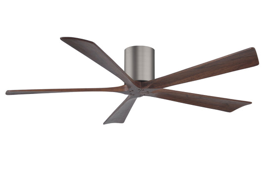 Matthews Fan Company - IR5H-BP-WA-60 - 60"Ceiling Fan - Irene - Brushed Pewter