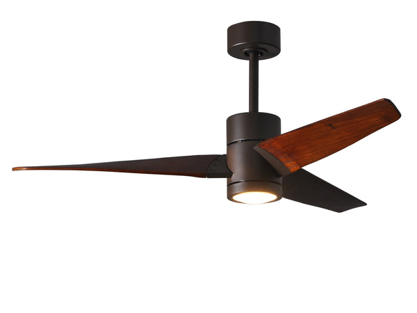 Matthews Fan Company - SJ-TB-WN-52 - 52"Ceiling Fan - Super Janet - Textured Bronze