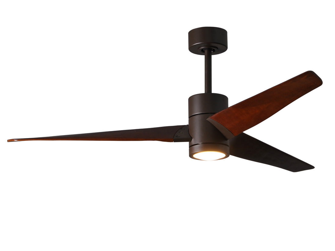 Matthews Fan Company - SJ-TB-WN-60 - 60"Ceiling Fan - Super Janet - Textured Bronze