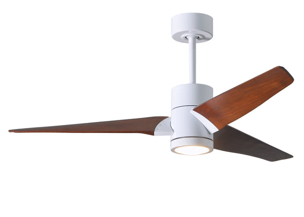 Matthews Fan Company - SJ-WH-WN-52 - 52"Ceiling Fan - Super Janet - Gloss White