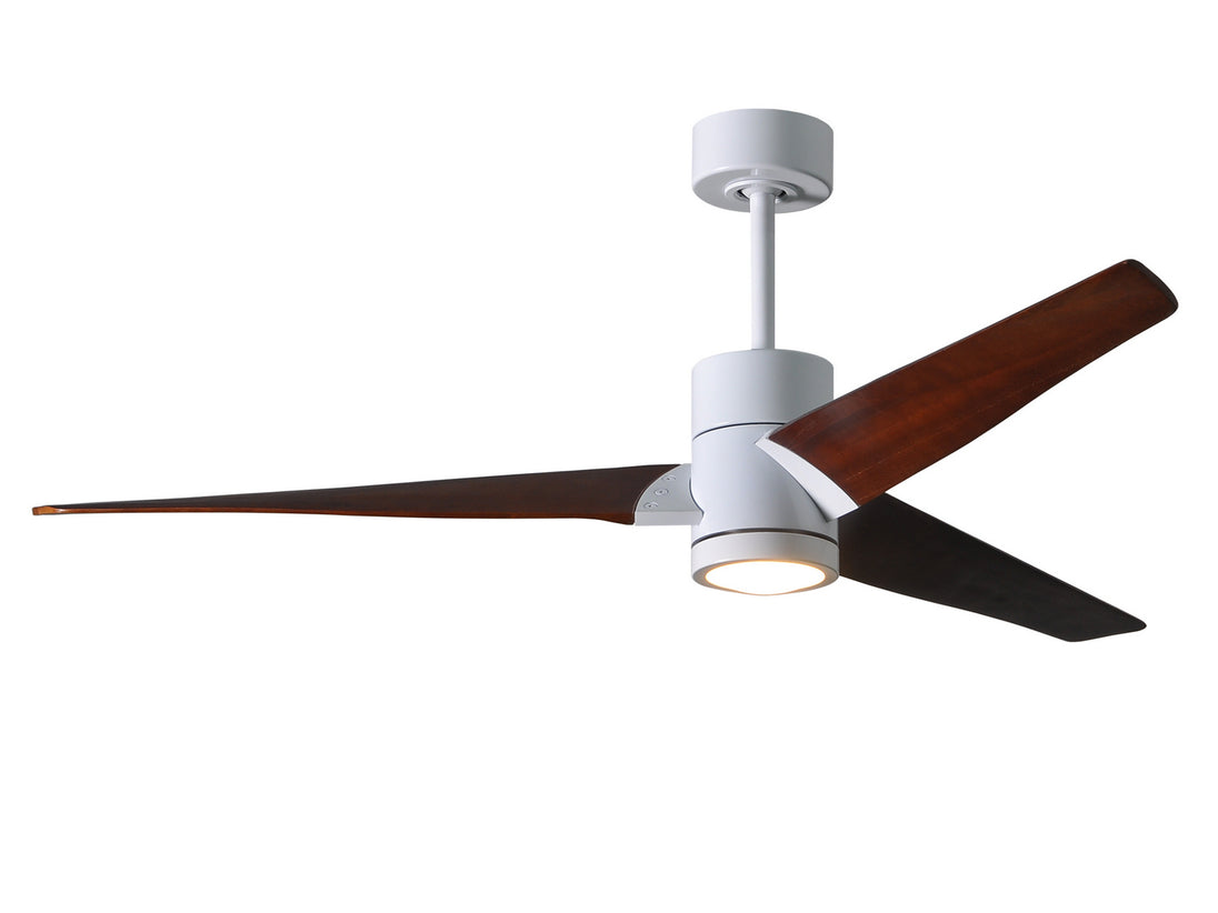 Matthews Fan Company - SJ-WH-WN-60 - 60"Ceiling Fan - Super Janet - Gloss White