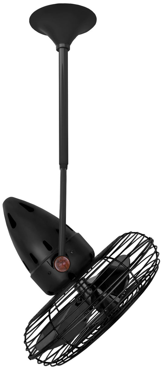 Matthews Fan Company - JD-BK-MTL - 16"Ceiling Fan - Jarold Direcional - Matte Black