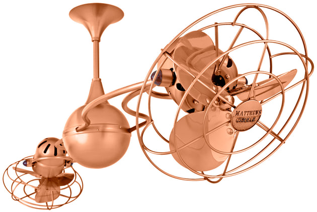 Matthews Fan Company - IV-BRCP-MTL - 53"Ceiling Fan - Italo Ventania - Brushed Copper
