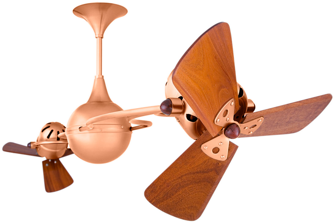 Matthews Fan Company - IV-BRCP-WD - 53"Ceiling Fan - Italo Ventania - Brushed Copper