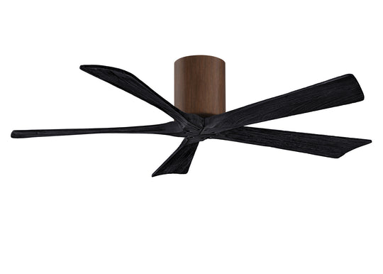 Matthews Fan Company - IR5H-WN-BK-52 - 52"Ceiling Fan - Irene - Walnut tone