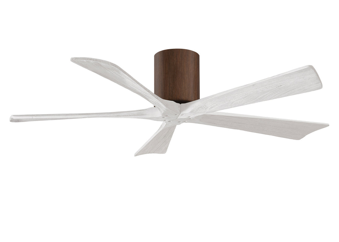 Matthews Fan Company - IR5H-WN-MWH-52 - 52"Ceiling Fan - Irene - Walnut tone