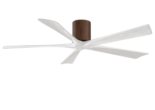 Matthews Fan Company - IR5H-WN-MWH-60 - 60"Ceiling Fan - Irene - Walnut tone